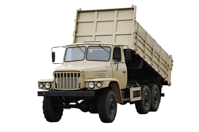 Upgraded EQ2082 chassis modified for off-road special dumping_DF 2.5-ton small steel gun six-wheel drive 240 tipping bucket 170 horsepower_6*6 classic 25Y engineering transport vehicle