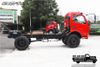 4×2 left/right drive 160 horsepower small truck chassis for export_Small micro truck chassis modification manufacturer_DFLight truck chassis modification