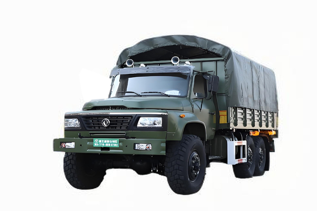 Off-road special truck EQ2100E6D_Classic six-wheel drive 245 tip 140 transport truck_6×6DF190 horsepower long-nose military vehicleTruck