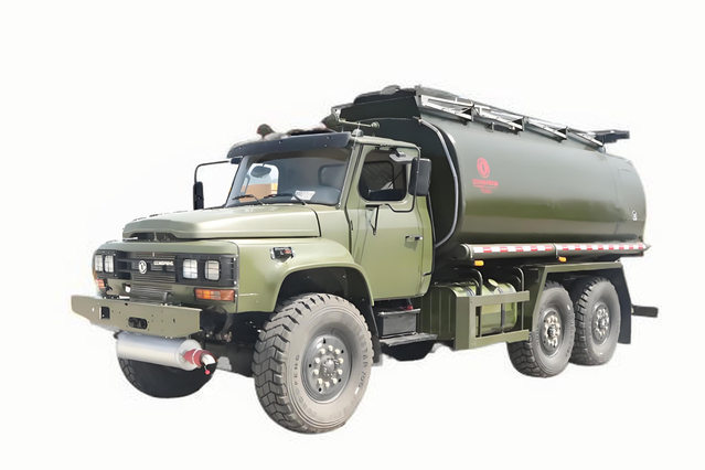 8/10/12 cubic meters EQ2100E6D off-road special fuel tanker truck_six-wheel drive 245 pointed 140 tank truck_6×6DFclassic 190/210 horsepower water tanker