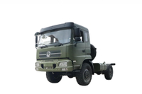 DFEQ2070 flat-head personnel carrier chassis_4×4 off-road special vehicle 3.5-ton small steel gun export_190 horsepower four-wheel drive truck