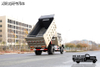 Yuchai 240 HP DF 4×4 tip dump_four-wheel drive front 7 tons rear 13 tons special vehicle dump_long head hydraulic lift engineering vehicle