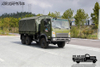 DFEQ2082 off-road special vehicle light truck_2.5-ton EQ2082 upgraded flat-head truck_6-wheel drive EQ240/25Y flat-head small truck off-road tire