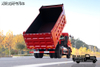 210 HP 4×2DF row semi-dedicated dump truck_5 tons in the front and 13 tons in the rear earth, stone and sand transport truck_dump truck for hauling earthwork and ore at the muck construction site