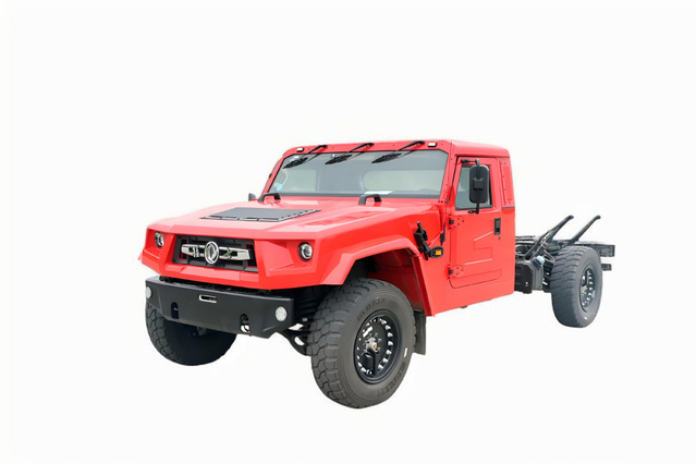 DFEQ2063 chassis_M50 off-road special vehicle configuration_4*4 warrior license plate