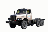 DFEQ2082 chassis 2.5 ton small steel cannon_all single tire 240 off-road truck 170 horsepower_6*6 classic 25Y special vehicle chassis