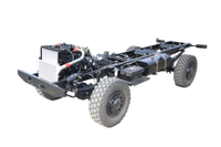 210 horsepower EQ2070 manual 6-speed steel plate type III chassis_4×4DF off-road special vehicle export_four-wheel drive customized without instrument