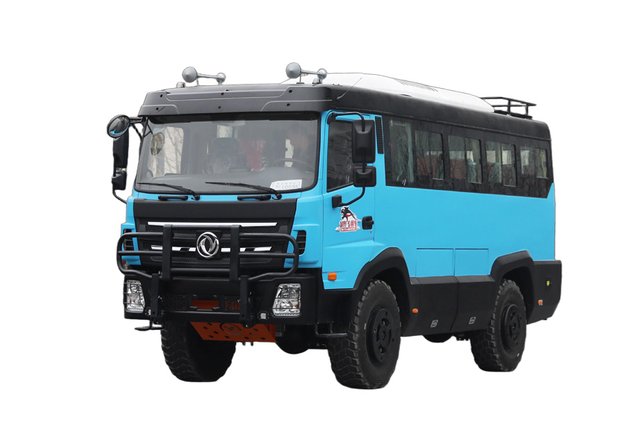 Customized four-wheel drive EQ2070 modified 21+2-seat Bus quotation_18/19/21/23/25/28/30/35-seat CMB manufacturer hotline_DF 4x4 off-road special vehicle configuration
