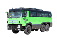 210 horsepower six-wheel drive EQ2100/2102 modified 25+2-seater Bus quotation_18/20/23/28/30/35-seater CMB manufacturer hotline_DF 6x6 off-road special vehicle 240/245/246 chassis customized configuration