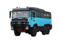 DF25+2 seatsBus210 horsepower six-wheel drive EQ2100/2102 modification quotation_18/20/23/28/30/35-seat minibus manufacturer phone number_6x6 off-road special vehicle 240/245/246 chassis customized configuration