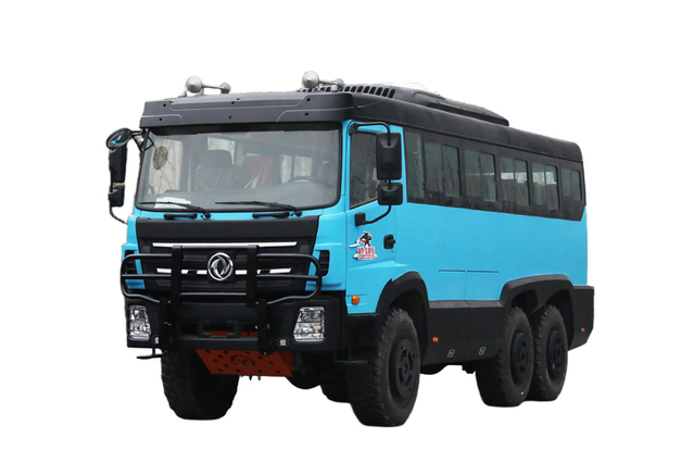 DF25+2 seatsBus210 horsepower six-wheel drive EQ2100/2102 modification quotation_18/20/23/28/30/35-seat minibus manufacturer phone number_6x6 off-road special vehicle 240/245/246 chassis customized configuration