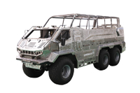 Concept car 375 horsepower six-wheel drive 22+2-seater desert tourist vehicle manufacturer_6×6 off-road special chassis modified tourist transport vehicle configuration_Mining commuting 6*6 classic customization 18/20/23/25/27/28/30/35 Bigfoot phone