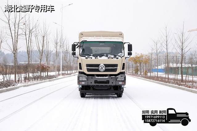 DF8×8 off-road warehouse-type transport truck_eight-wheel drive 31-ton wood, fruit and vegetable four-axle transport truck_450 horsepower rear eight-wheel special truck
