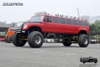 Four-wheel drive desert tourist bus manufacturer_4×4 desert surfing tourist bus_2024 new model Bigfoot scenic spot customization