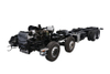 Yuchai 420/Weichai 500 HP 8×4 warehouse fence Category III chassis transport truck manufacturer_15/20/25/30/35/40/50/60 ton four-axle vegetable and fruit cattle, sheep and pig truck customization platform_Four front and eight rear DF vehicle quotations