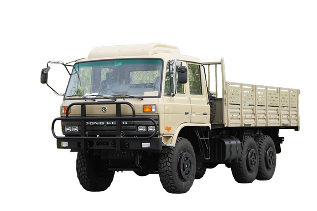 Price of 190/210 horsepower EQ2102N double row off-road special truck with overhead air conditioning_Six-wheel drive 246 flat head 153 Lasha earth and stone transport truck manufacturer_6×6DF classic military vehicle cargo vehicle configuration