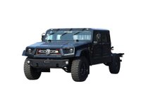 MT/AT195 horsepower double row DF EQ2063 off-road chassis modified to load cargo/fastback van sales phone_M50 four-wheel drive all-terrain inspection vehicle Warrior special vehicle configuration quotation_4*4 high mobility Warrior can be licensed inspection vehicle civilian version maintenance support vehicle manufacturer price