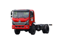 Cummins 170 HP DF 4×4 off-road special vehicle 7-square fire truck chassis modification manufacturer_Four-wheel drive light truck can be customized with 4×2 left and right rudder exports_Small special vehicle excavator plate/flat plate/van/barrel/sanitation/engineering vehicle/mountain transportation quotation