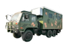 Sales price of 190/210 horsepower EQ2102N double-row off-road special field mobile toilet with overhead air conditioning_Six-wheel drive 246 flat head 153 field construction emergency rescue outdoor camp remote operation manufacturer_6×6DF classic military vehicle cargo vehicle configuration