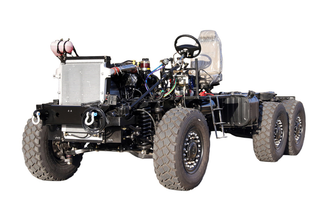 6×6 Cummins 300 HP off-road special truck Category III chassis_DF Six-wheel drive independent suspension_6×6 classic platform emergency rescue/fire fighting/field exploration/armor protection/engineering operations/desert transportation/mine heavy load and other high-end/special purpose vehicle modifications