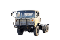 190/210 horsepower EQ2102G off-road special truck chassis_six-wheel drive 245 flat head 153 transport vehicle_6×6DFclassic 210 horsepower military vehicle cargo vehicle second-class platform
