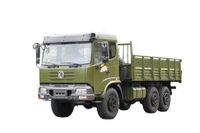 Customized Cummins 190/Weichai 210 horsepower EQ2102G off-road special truck manufacturer_Six-wheel drive 245 flat head 153 transport truck configuration_6×6DF classic military vehicle cargo vehicle price