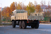 Sales price 190/210 horsepower EQ2102N double-row off-road special truck with overhead air conditioning_Six-wheel drive 246 flat head 153 Lasha earthwork transport truck manufacturer_6×6DF classic military vehicle cargo vehicle configuration