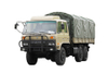 Detachable tarpaulin poles with overhead air conditioning 190/210 horsepower EQ2102N double row off-road special truck sales price_six-wheel drive 246 flat head 153 Lasha earth and stone transport truck manufacturer_6×6DF classic military vehicle cargo vehicle configuration