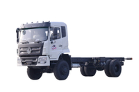 DF 4×4 Weichai 210 HP off-road special vehicle 6.3-ton truck-mounted crane chassis manufacturer_Can be modified 4×2 cargo/dumping/oil and water filling truck export quotation_Customized excavator plate/flat plate/van/barrel/sanitation/engineering vehicle