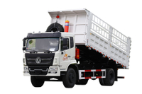 Warehouse dump truck DF 4×2 manufacturer 210 horsepower_Customized 4×4 off-road special warehouse dump truck export quotation_170 190/260 horsepower two axles rear twin tires pulling cattle, sheep, vegetables and grain