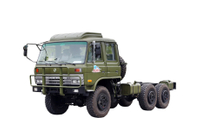 Price of 190 HP EQ2102NJ double row off-road special truck chassis with overhead air conditioning_Six-wheel drive 246 flat head 153 transport truck manufacturer_6×6DFclassic 210 military vehicle cargo vehicle second-class platform configuration