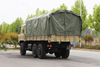 Detachable tarpaulin poles with overhead air conditioning 190/210 horsepower EQ2102N double row off-road special truck sales price_six-wheel drive 246 flat head 153 Lasha earth and stone transport truck manufacturer_6×6DF classic military vehicle cargo vehicle configuration
