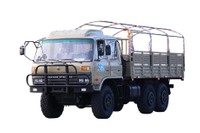 Detachable canopy poles with overhead air conditioning 190/210 horsepower EQ2102N double row off-road special truck sales price_six-wheel drive 246 flat head 153 Lasha earth and stone transport truck manufacturer_6×6DF classic military vehicle cargo vehicle configuration