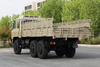 Price of 190/210 horsepower EQ2102N double row off-road special truck with overhead air conditioning_Six-wheel drive 246 flat head 153 Lasha earth and stone transport truck manufacturer_6×6DF classic military vehicle cargo vehicle configuration