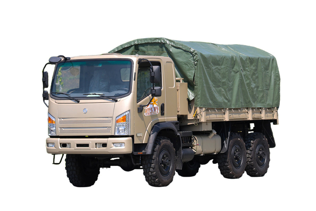 11R18DFEQ2082 six-wheel drive 2.5-ton light truck_sales phone number 170 horsepower modified flat-head off-road truck_'Bobcat' series 6*6 special vehicle configuration plan manufacturer customized 335/80R20 Warrior desert tires