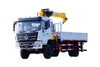 DF 4×4 Weichai 210 HP off-road special vehicle 6.3 ton truck crane manufacturer_Can be modified 4×2 cargo/dumping/road rescue export quotation_Customized excavator plate/flat plate/van/barrel/sanitation/engineering vehicle