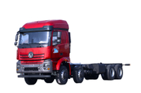 500 horsepower 8×4 warehouse gate transport truck chassis manufacturer_9.6m flower fence four bridge warehouse fence high rail truck customization_four front and eight rear DF grille trucks 20/25/30/35/40 tons quotation