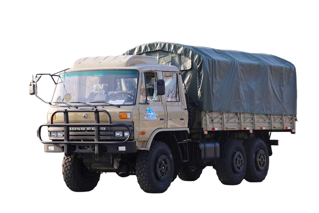 Removable tarpaulin with overhead air conditioning 190/210 horsepower EQ2102N double row off-road special truck sales price_six-wheel drive 246 flat head 153 Lasha earth and stone transport truck manufacturer_6×6DF classic military vehicle cargo vehicle configuration