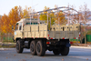 Detachable canopy poles with overhead air conditioning 190/210 horsepower EQ2102N double row off-road special truck sales price_six-wheel drive 246 flat head 153 Lasha earth and stone transport truck manufacturer_6×6DF classic military vehicle cargo vehicle configuration