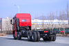 500 horsepower 8×4 warehouse gate transport truck chassis manufacturer_9.6m flower fence four bridge warehouse fence high rail truck customization_four front and eight rear DF grille trucks 20/25/30/35/40 tons quotation
