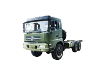 Customized upgraded 190/210 horsepower EQ2102G off-road special truck chassis manufacturer_six-wheel drive 245 flat head 153 transport truck price_6×6DFclassic 210 horsepower military vehicle cargo vehicle second-class platform configuration