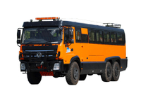 18+3-seater six-wheel drive luxury seat desert tourist transport vehicle 210 horsepower_DF Off-road special chassis modified mining commuting village access_6*6 classic 245/246 customized 18/20/23/25/27/28/30/35 rural bus China-Brazil forest fire transport Bus