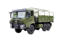 Cummins 190/Weichai 210 horsepower EQ2102G off-road special truck manufacturer_Detachable tarpaulin pole customized six-wheel drive 245 flat head 153 transport truck configuration_6×6DF classic military vehicle cargo vehicle price