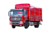 DF 4×2 Weichai 266 HP hydraulic tailgate transport truck manufacturer_Customizable 4×4 off-road special vehicle chassis modification 10/15/20 tons export quotation_Two rear axles with twin tires for pulling cattle, sheep, vegetables and grain cargo