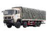 Detachable tarpaulin 8×8 warehouse fence transport truck chassis manufacturer Cummins 420/Weichai 500/Yuchai 375 horsepower fence truck_15/20/25/30/35/40/50/60 ton four-axle vegetable and fruit cattle, sheep and pig truck customization_8×4 front four and rear eightDF excavator pallet truck platform quotation