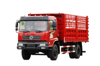 Warehouse transport truck 210 HP DF 4×2 export quotation_Customizable 4×4 off-road special warehouse fence TruckManufacturer_170190/260 HP two-axle rear twin tires pulling cattle, sheep, vegetables and grain